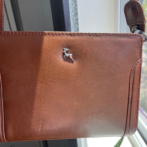 NWOT Ashwood Leather Crossbody Purse - Picture 1 of 5